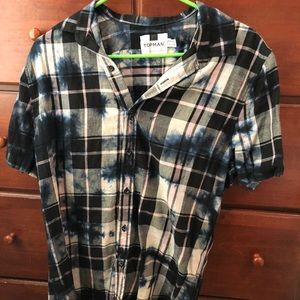 NWOT Topman short sleeve button up